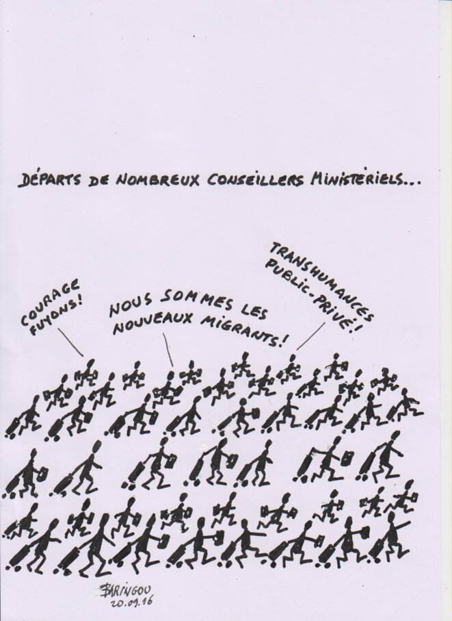 Nombreux départs des conseillers ministériels...