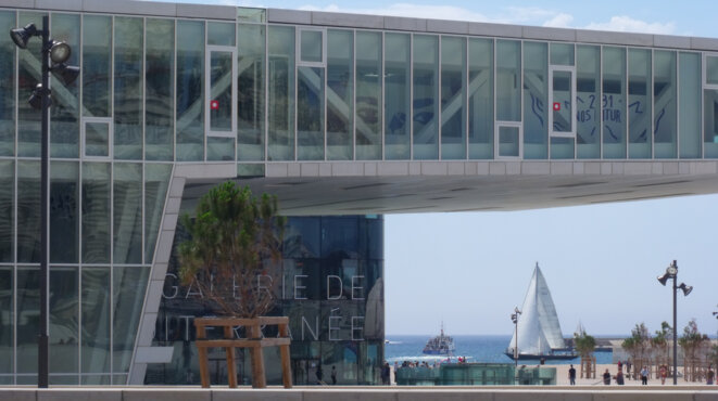 Villa Méditerranée (en arrière plan le Mucem) © Philippe LEGER Villa Méditerranée (en arrière plan le Mucem) © Philippe LEGER