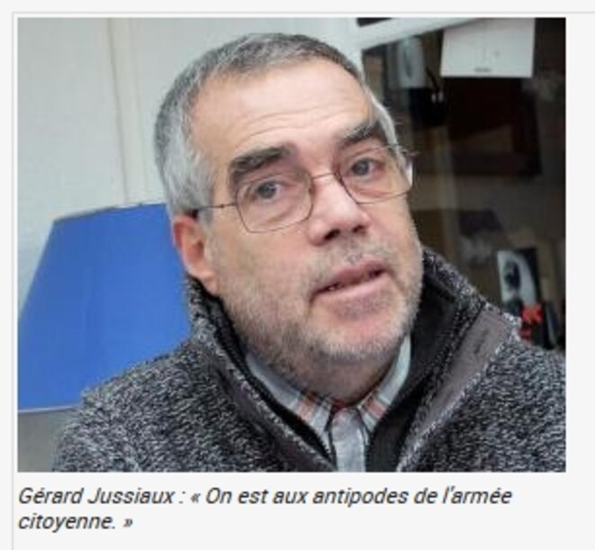 Gérard Jussiaux, photo parue dans Factuel Gérard Jussiaux, photo parue dans Factuel