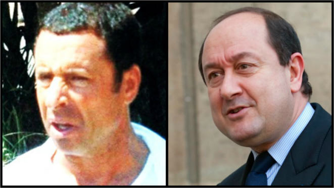 Alexandre Djouhri (gauche) et Bernard Squarcini, l'ex-patron du renseignement intérieur © DR et Reuters Alexandre Djouhri (gauche) et Bernard Squarcini, l'ex-patron du renseignement intérieur © DR et Reuters