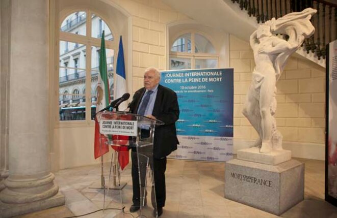 Me Henri Leclerc, président d’honneur de la ligue des droits de l’Homme © csdhi Me Henri Leclerc, président d’honneur de la ligue des droits de l’Homme © csdhi