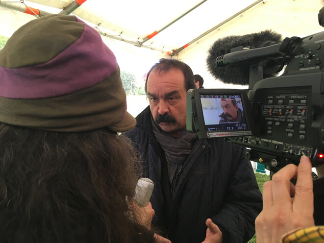 Le secrétaire national de la CGT, Philippe Martinez © CG