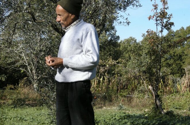 Portrait extrait du film "Pierre Rabhi, au nom de la Terre", de Marie-Dominique Dhelsing (2013) Portrait extrait du film "Pierre Rabhi, au nom de la Terre", de Marie-Dominique Dhelsing (2013)