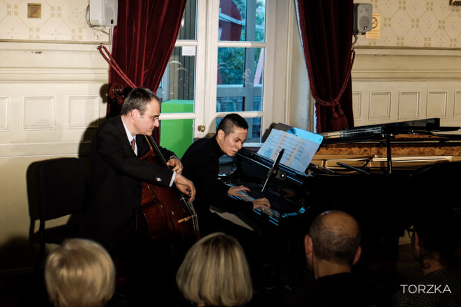 Vincent Segal et Koki Nakano © Félix Réginent Vincent Segal et Koki Nakano © Félix Réginent