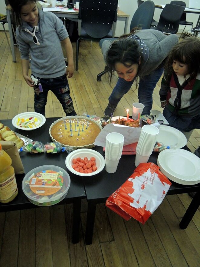 Montreuil. Automne 2016 (anniversaire de Diana à La Parole errante) © Gilles Walusinski