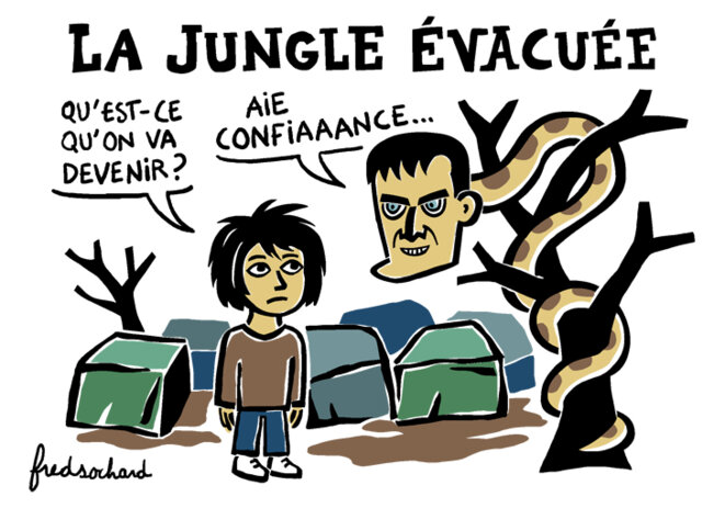 La jungle évacuée
