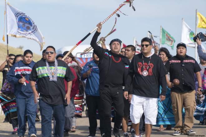 Manifestations des opposants au pipeline Dakota Access © Joe Brusky/Creative Commons Manifestations des opposants au pipeline Dakota Access © Joe Brusky/Creative Commons