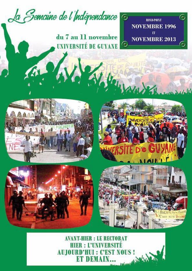 L'Université de Guyane ouvre la semaine de l'Indépendance.