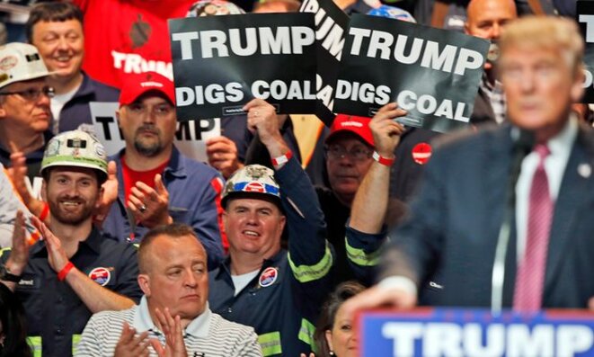 Trump veut encourager l'esploitation du charbon ! Trump veut encourager l'esploitation du charbon !
