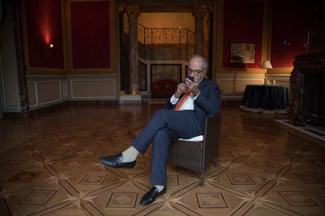 Speaking out: Ziad Takieddine in his Paris flat on November 12th, 2016. © Pedro Da Fonseca/Premières Lignes Speaking out: Ziad Takieddine in his Paris flat on November 12th, 2016. © Pedro Da Fonseca/Premières Lignes