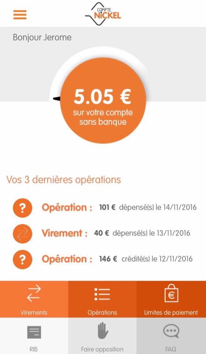 Mon Compte Nickel, Pour Yann Barthes Mon Compte Nickel, Pour Yann Barthes