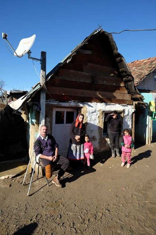 Une maison rom à Sura Mare, novembre 2016 © Philippe Simon Une maison rom à Sura Mare, novembre 2016 © Philippe Simon