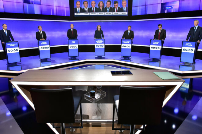 Troisième débat de la primaire de la droite et du centre © Reuters
