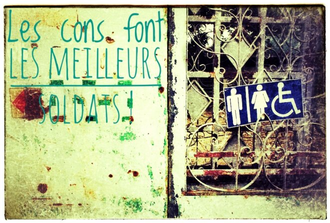 LES CONS, FONT LES MEILLEURS SOLDATS…