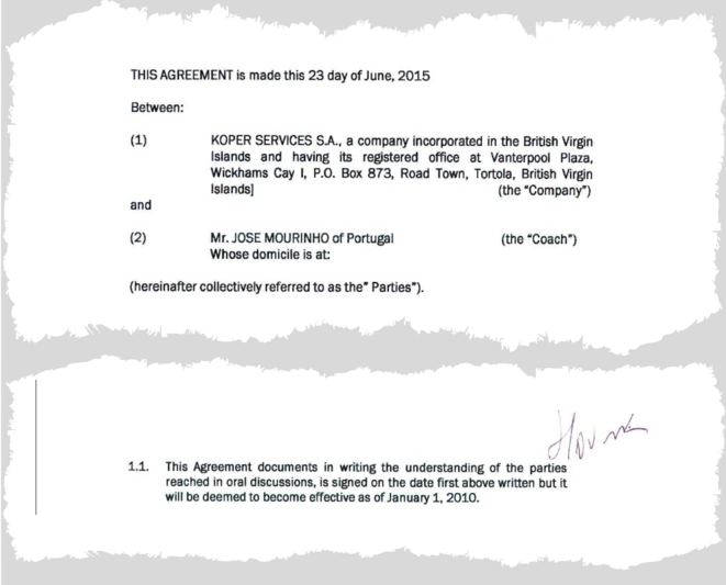 En 2015, ce document fait état d'un accord verbal qui aurait été trouvé en 2010 © EIC