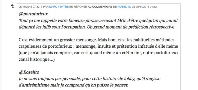 Grossier mensonge, vraiment? Grossier mensonge, vraiment?