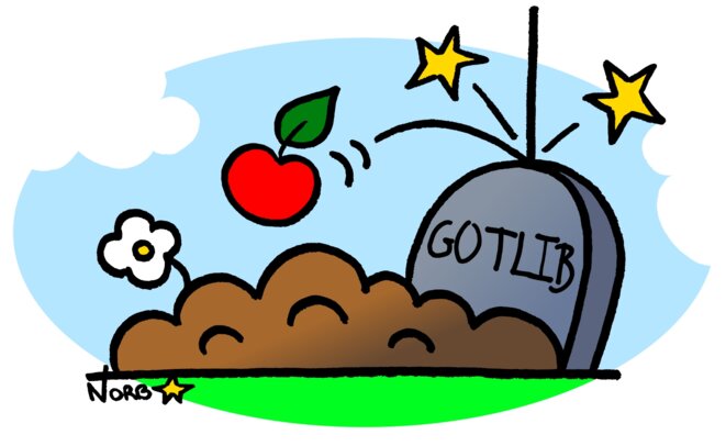 Accroche toi au pinceau... R.I.P. Gotlib!