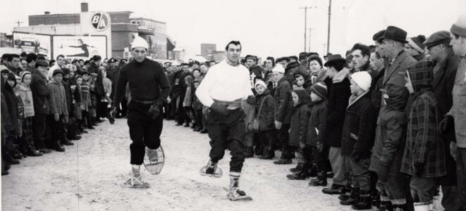 "Les Raquetteurs" de Michel Brault et Gilles Groulx © DR "Les Raquetteurs" de Michel Brault et Gilles Groulx © DR