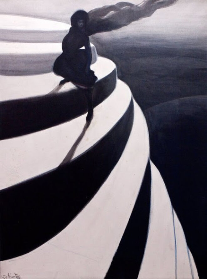 Vertigo, 1908, Leon Spilliaert Vertigo, 1908, Leon Spilliaert