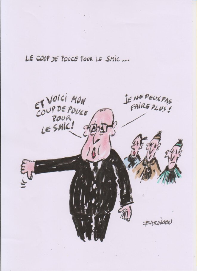 Coup de pouce pour le SMIC...