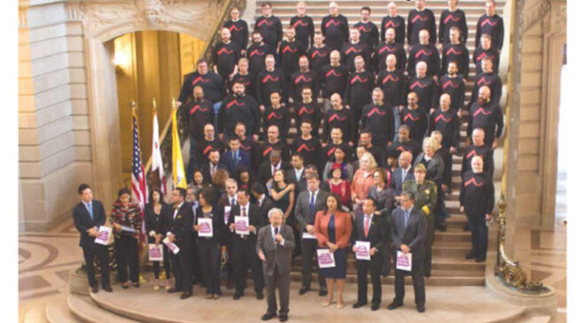 Le conseil des autorités de surveillance de San Francisco © San Francisco Bay Times Le conseil des autorités de surveillance de San Francisco © San Francisco Bay Times