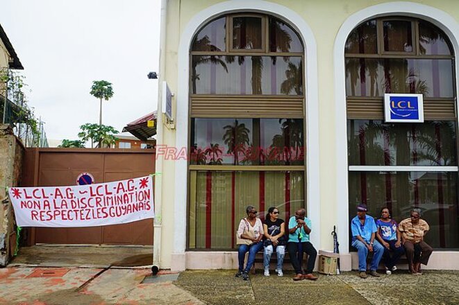 Grève des agences LCL aux Antilles-Guyane surchauffée par un mail raciste en interne.