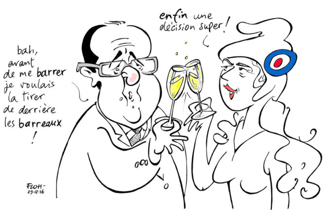 Graciée par Hollande, Jacqueline Sauvage est libre !