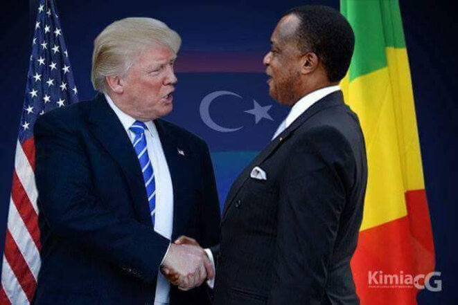 Photo truquée par les Nguesso avant rencontre où le président Trump a 6 doigts sans le pouce. Le drapeau turc en toile de fond. La honte ! Photo truquée par les Nguesso avant rencontre où le président Trump a 6 doigts sans le pouce. Le drapeau turc en toile de fond. La honte !