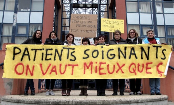 La mobilisation des “L'Ormeau”, le 3 janvier dernier. © Emmanuel Riondé La mobilisation des “L'Ormeau”, le 3 janvier dernier. © Emmanuel Riondé