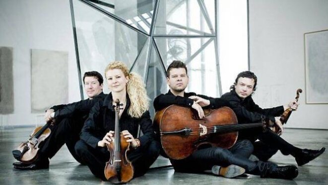 Le quatuor Pavel Haas. Le quatuor Pavel Haas.