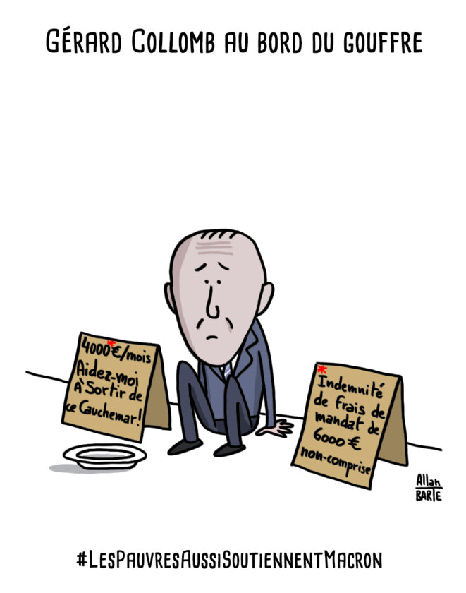 Les pauvres aussi soutiennent Macron !