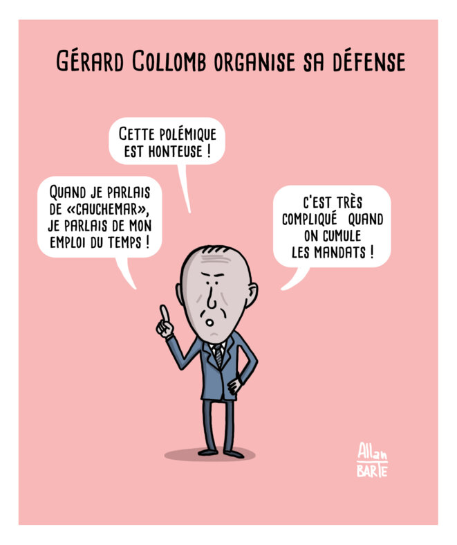 Gérard Collomb organise sa défense