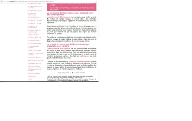 e-santé sur le SMPP - copie d'écran e-santé sur le SMPP - copie d'écran