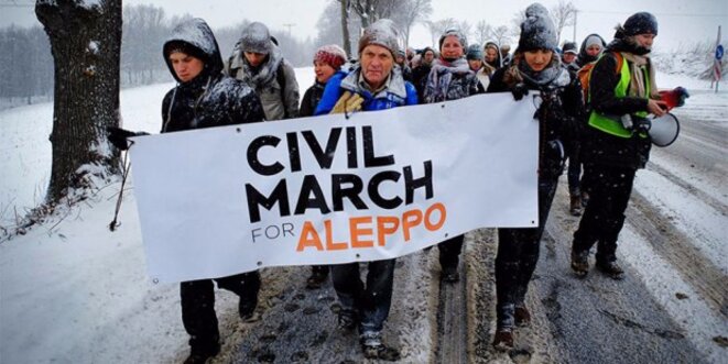 La marche vers Alep