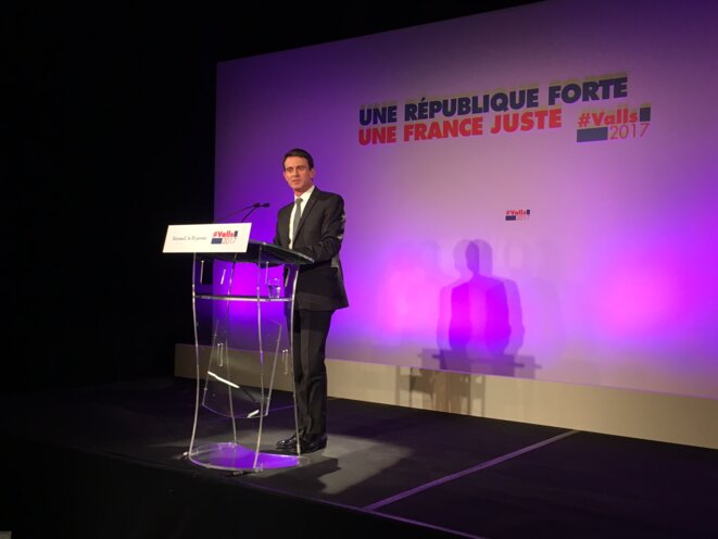 Manuel Valls à Limoges, ce 18 janvier © Mathieu Magnaudeix Manuel Valls à Limoges, ce 18 janvier © Mathieu Magnaudeix