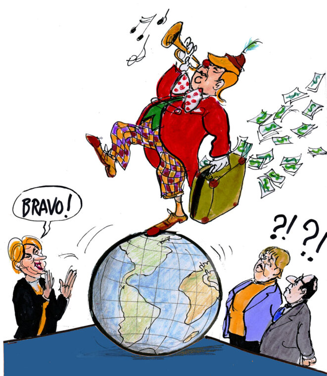 Trump "président"...