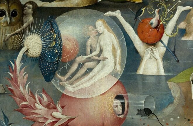 Jérôme Bosch, détail du Jardin des délices Jérôme Bosch, détail du Jardin des délices