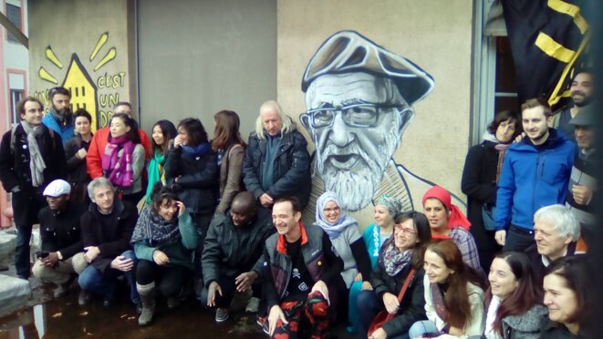 Vif succès de l'inauguration de la Réquisition Abbé Pierre!!!