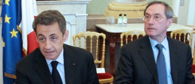Nicolas Sarkozy et Claude Guéant © Reuters