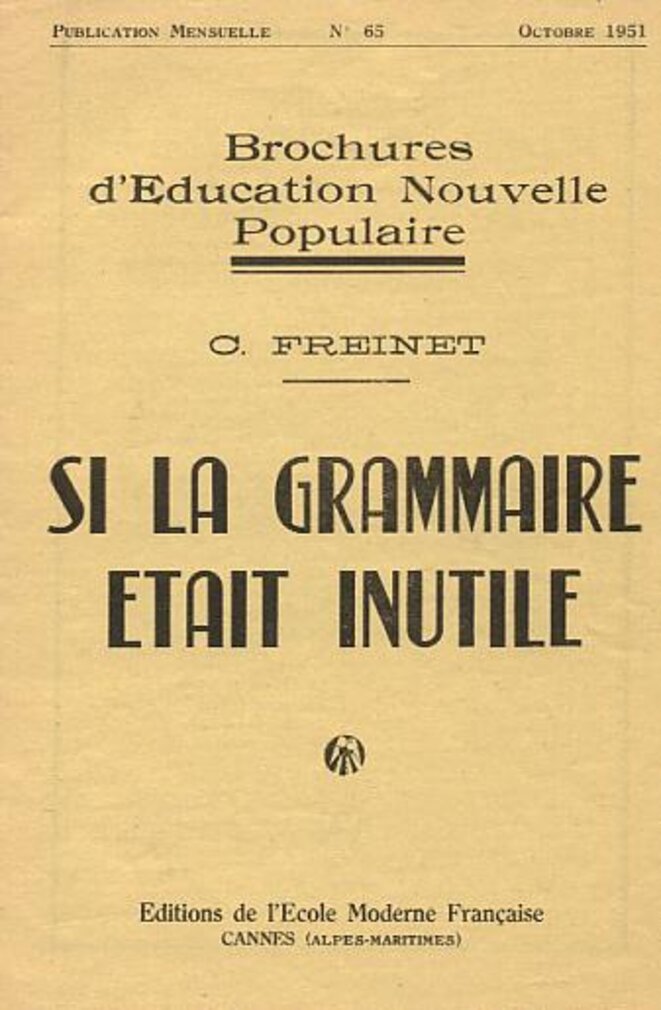Si la grammaire était inutile !