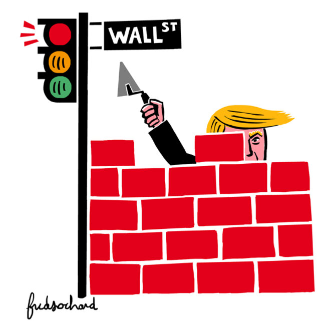 Trumpwall… street !