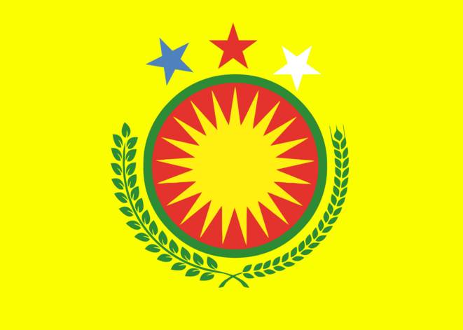 drapeau du Rojava
