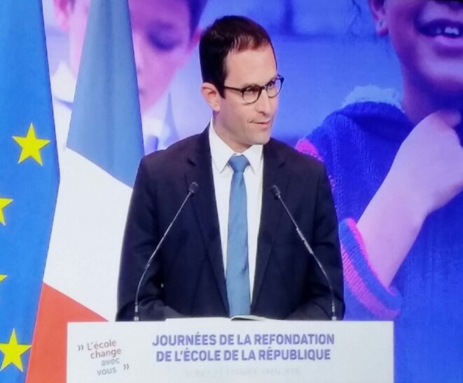 Benoit Hamon à la journée de la Refondation Benoit Hamon à la journée de la Refondation
