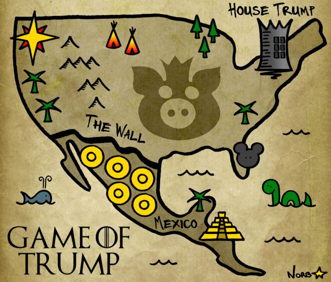 Game of Trump: le grand Mur du Roi Fou