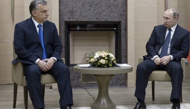 Viktor Orbán et Vladimir Poutine © Reuters Viktor Orbán et Vladimir Poutine © Reuters