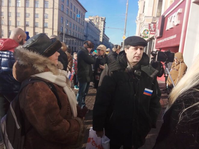 Arrestation de l’opposant russe Marc Galpérin