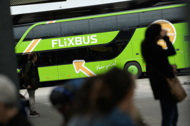La compagnie allemande Flixbus détient 50% du marché français. © Reuters La compagnie allemande Flixbus détient 50% du marché français. © Reuters