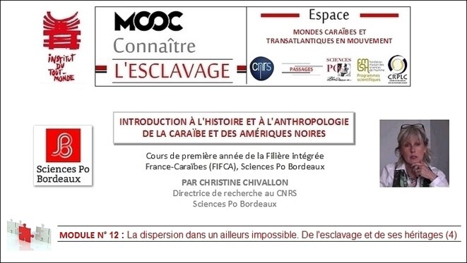 MOOC "Connaître l'esclavage" : Cours FIFCA - Module N° 12