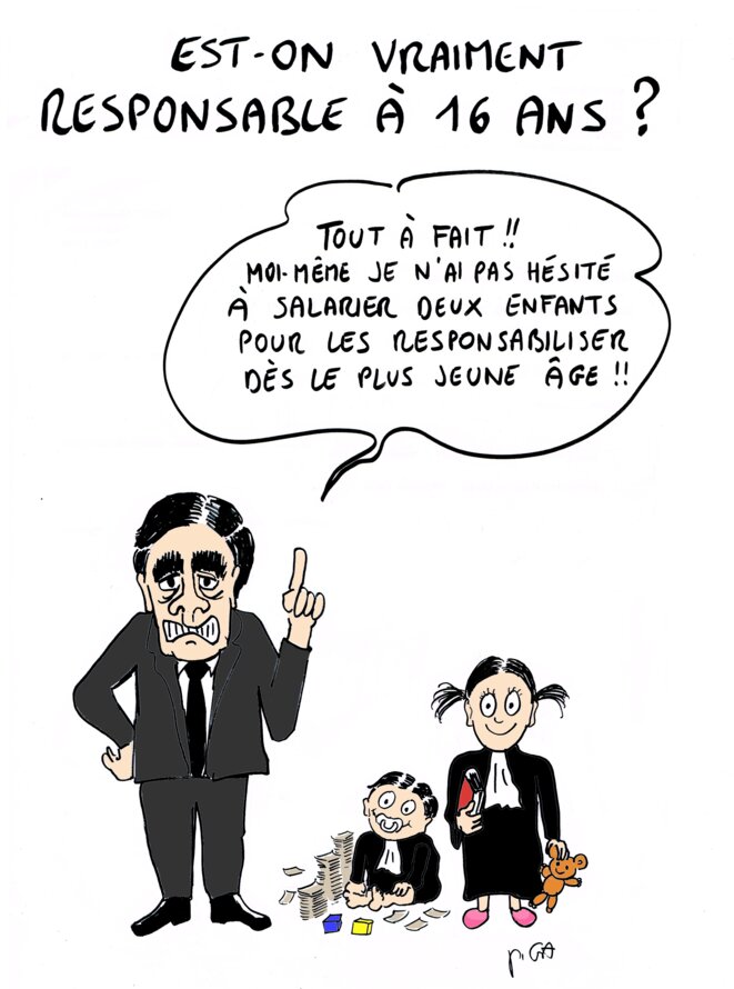 Fillon veut abaisser la majorité pénale