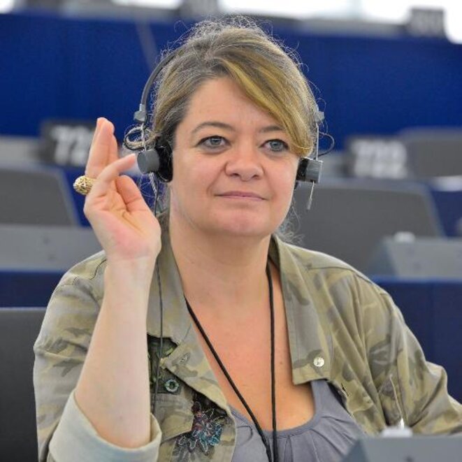 L'eurodéputée Isabelle Thomas, chargée de l'Europe dans l'équipe de campagne de Benoît Hamon. © DR L'eurodéputée Isabelle Thomas, chargée de l'Europe dans l'équipe de campagne de Benoît Hamon. © DR